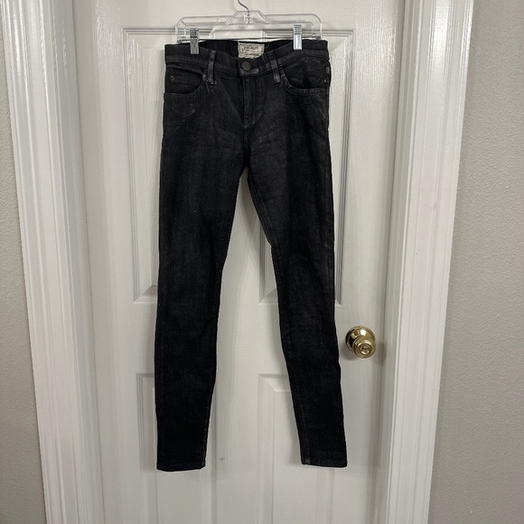 Current Elliott Black Skinny Jeans - Picture 1 of 2